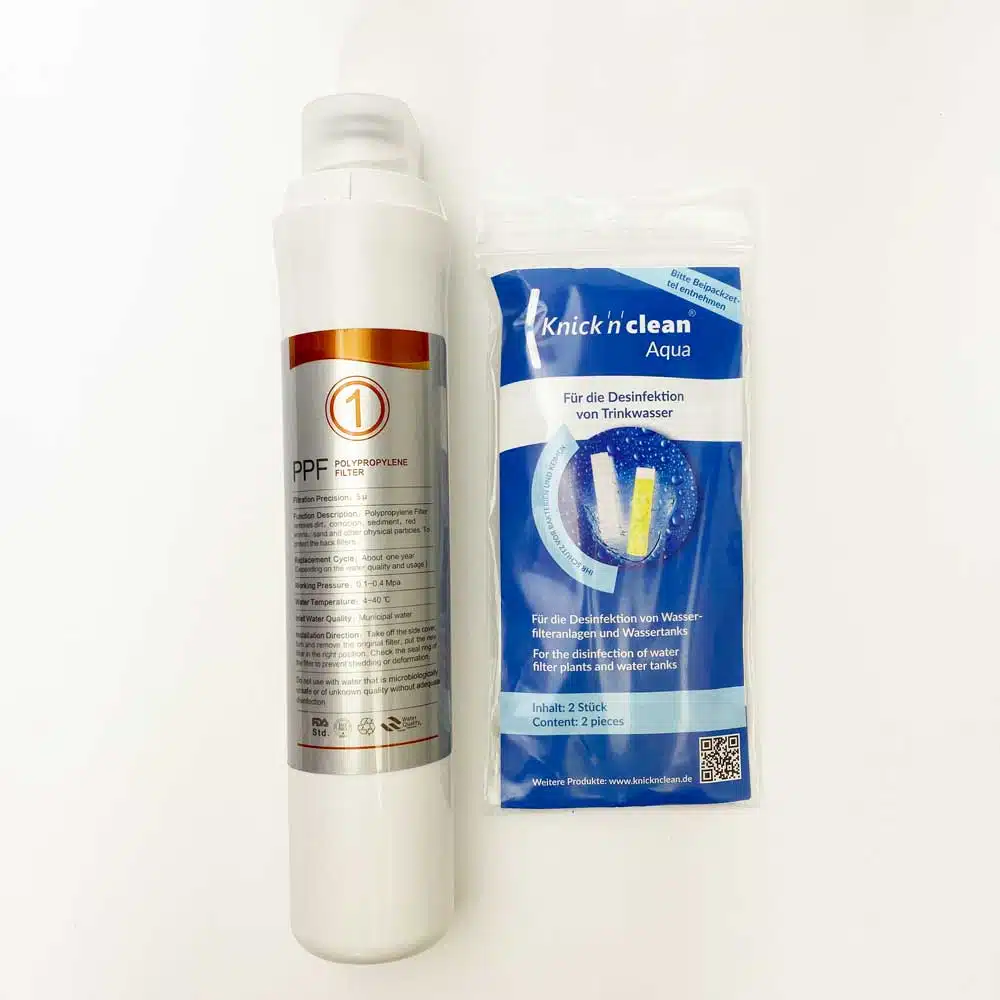 Desinfektions Set für Ropot mit Knick’n’clean®